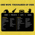 Tub O Towels TW90 Heavy-Duty 10" x 12" Size Multi-Surface Cleaning Wipes, 90 Count Per Canister