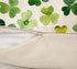 4TH Emotion Spring St. Patrick's Day Throw Pillow Covers Farmhouse Cushion Case for Sofa Couch 18 x 18 Inches Polyester Linen Set of 4