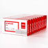 Deli 5,000 Staples, Fits Deli 40 and 60 Sheet Capacity Staplers, 5/16" Leg Length Staples of 50 Sheet Capacity, 24/8, Jam Free Sharp Chisel Point Design, 10 Boxes of 500 Staples