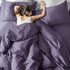 EaseHome Queen Size Sheets Set - Extra Soft Luxury Brushed Microfiber Queen Bed Sheets with 15 inch Deep Pocket - Comforterble Wrinkle Fade and Hypoallergenic- 4 Piece (Queen,Purple)