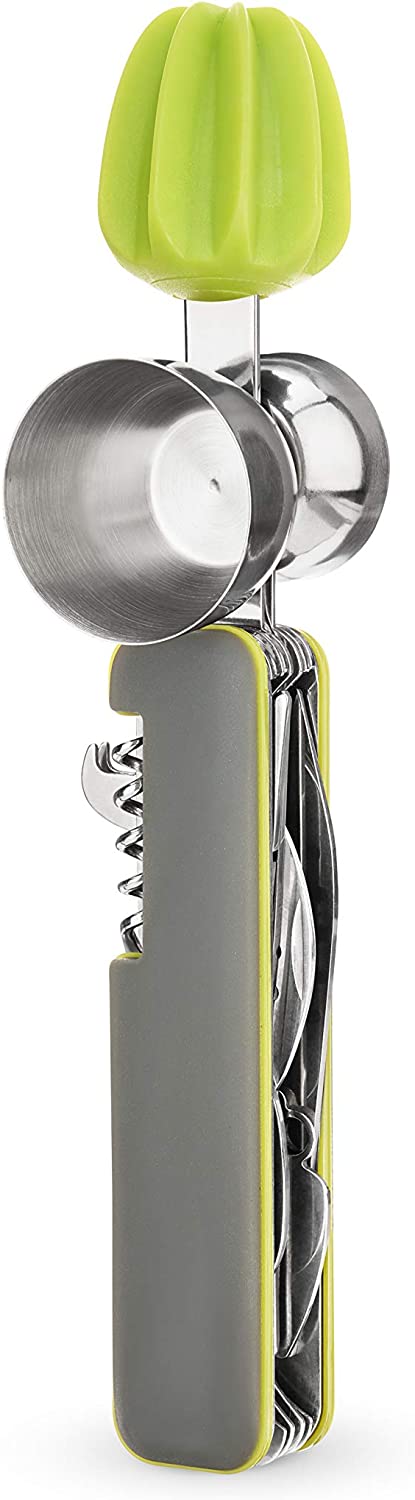 HOST Bar10der 10 in 1 Tool in Green, One, Grey