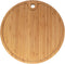 Bamboo Round Cutting Board 12" diameter x 0.75" thickness - 1 Piece