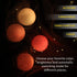 3.15" Moon Lamp for Kids, Nursery Night Light with Metal Stand, Valentine's Day Gift, Timer Remote Control, 16 Colors 5 Brightness.