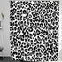 Abaysto Gray Cheetah Shower Curtain Snow Leopard Shower Curtains Jaguar White Animal Pattern Spot Fur Bathroom Decor Polyester Fabric Cheetah Print Shower Curtain Set with Hooks 72x72 Inch