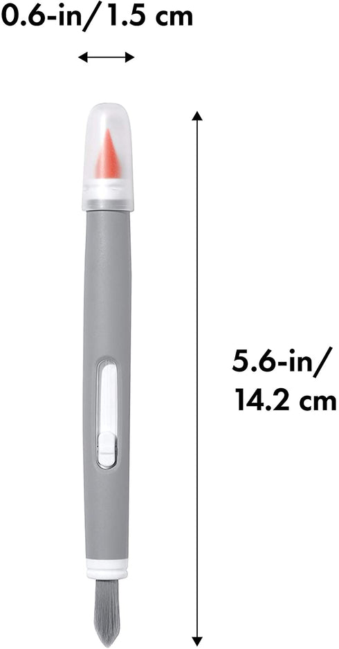 OXO Good Grips Electronics Cleaning Brush,Orange,One Size & Good Grips Sweep & Swipe Laptop Cleaner, White, One Size