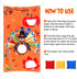 Thanksgiving Potato Sack Race Bags,Thanksgiving Bean Bag Toss Game,Make-A-Turkey Stickers ,Thanksgiving Party Games for Kids and Adults(17PACK).