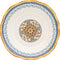 Euro Ceramica Duomo Collection Serving Bowl, Large (64oz), Gold and Cream