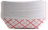 Concession Essentials 1lb Paper Food Trays. Heavy Duty, Grease Resistant- Pack of 100ct