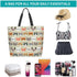 BLUBLU Reusable Large Capacity Women Shoulder Handbags Casual Canvas Tote Bag Heavy Duty for Shopping Grocery Travel Outdoor
