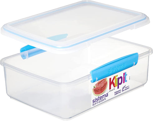 Sistema KLIP IT Accents Food Storage Container, 2 L - Assorted Colours