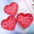 Aneco 50 Pieces Valentine's Day Paper Plates Party Plates Dinnerware Plates Party Supplies for Valentine's Day Party