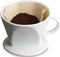 Aerolatte Pour Over Coffee Dripper Reusable Filter Cone Brewer, Number 2-Size, Ceramic, Brews 2 to 6-Cups