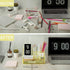 Gold Desk Organizer, AUPSEN Mesh Office Supplies Desk Accessories, Features 5 Compartments + 1 Mini Sliding Drawer