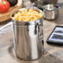 Stainless Steel Canisters for the Kitchen - Beautiful Airtight for Kitchen Counter, Medium 64 fl oz, Food Storage Container, Tea Coffee Sugar Flour Canisters by SilverOnyx - Medium 64oz - 1 Piece