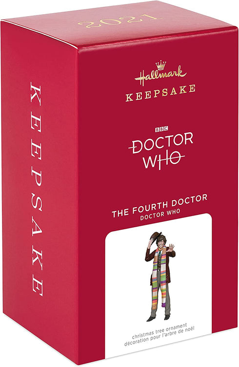 Hallmark Keepsake Christmas Ornament 2021, Doctor Who The Fourth Doctor
