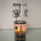 Rotary Tea Light Carousel Angel Votive Candle Holders Spinning Tealight Holders Christmas Decoration for Home Tabel Centrepieces Gift for Wedding Wife Kids Birthday(Boots)
