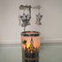 Rotary Tea Light Carousel Angel Votive Candle Holders Spinning Tealight Holders Christmas Decoration for Home Tabel Centrepieces Gift for Wedding Wife Kids Birthday(Boots)
