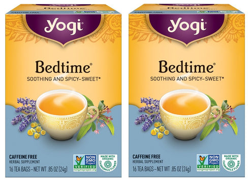 Yogi Bedtime Tea -- 16 Tea Bags (Pack of 2)