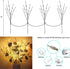AMARS 30Inch 4pcs Lighted Branches USB Plug Powered with 8 Modes Remote Timer 80leds Outdoor Decorative Artificial Twig Willow Branch Lights Lamp for Vase Pathway Home Party Decorations (Warm White)