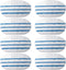 Flammi 8 Pack Steam Mop Pads for PurSteam ThermaPro 10-in-1 Steam Mop Washable Reusable Pads