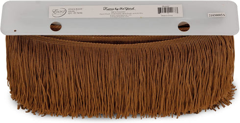 Trims by the Yard 6" Chainette Fringe Trim | Cocoa | (10 yard cut)