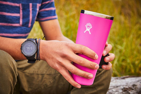 Hydro Flask Tumbler - Stainless Steel, Reusable, Vacuum Insulated with Press-in Lid