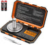 (Upgraded) Professional Digital Milligram Scale, 50g Max High Precision Pocket Sized Jewelry Scale, Electronic Smart Scale with 50g calibration weight (Battery/Tweezers Included)