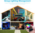 Nexlux LED Strip Lights, WiFi Wireless Smart Phone Controlled 16.4ft Non-Waterproof Strip Light Kit Black Color Changing Lights,Working with Android and iOS System,IFTTT
