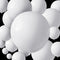 100 Pieces Latex Balloons Different Sizes 18/12/10/5 Inch Party Balloon Kit for Halloween Christmas Thanksgiving Baby Shower Wedding Birthday Bride Balloon Party Decoration (White)
