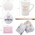 Jumway Not A Day Over Fabulous Mug - Birthday Gifts for Women - Funny Birthday Gift Ideas for Her, Friends, Coworkers, Her, Wife, Mom, Daughter, Sister, Aunt Ceramic Marble Mug 14 Oz White