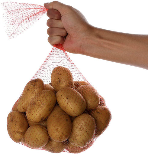 100 Pack Seafood Boil Bags Clam Bake / Shellfish Cooking Mesh Plastic Bags, Fruit and Vegetable Produce Packaging Net