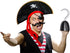 Haconba 12 Pieces Pirate Hooks Captain Hook Plastic Hand Hook for Halloween Decoration Pirate Theme Party Costume Accessory Cosplay Party Supplies