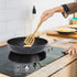 JEETEE 9.5 Inch Frying Pan Nonstick Skillet Marble Stone Pan Induction Cookware PFOA Free, Oven Safe