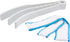 Amazon Basics Duster, 3-Pack, Blue&White
