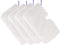 Tidy Monster 4 Pack Microfiber Steam Mop Replacement Pads for Shark Steam Pocket Mops S3500 Series S3501 S3601 S3550 S3901 S3801 SE450 S3801CO S3601D, Machine Washable Easy Cleaning Pads