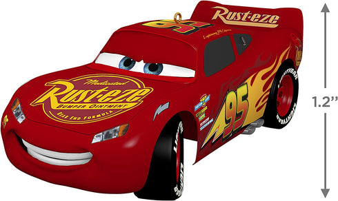 Hallmark Keepsake Christmas Ornament 2021, Disney/Pixar Cars 15th Anniversary Lightning McQueen, Sound
