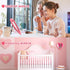 BESPORTBLE 10- Inch Heart Shaped Mirror Tabletop Vanity Makeup Mirror Makeup Mirror Cosmetic Mirror Desktop Mirror Wall Hanging Mirror