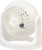 IRIS USA WOOZOO Air Circulator Fan, Vortex Fan, Desk Fan, Portable Fan, 3 Speed Settings, 360 Tilting Head, 52ft Max Air Distance, Medium, Whtie