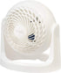 IRIS USA WOOZOO Air Circulator Fan, Vortex Fan, Desk Fan, Portable Fan, 3 Speed Settings, 360 Tilting Head, 52ft Max Air Distance, Medium, Whtie