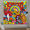 FEASRT Hippie Groovy Tapestry Peace and Love Trippy Tapestries Art Wall Hanging for Living Room Bedroom Home Dorm Decor 60×60 Inches GTZYAY315