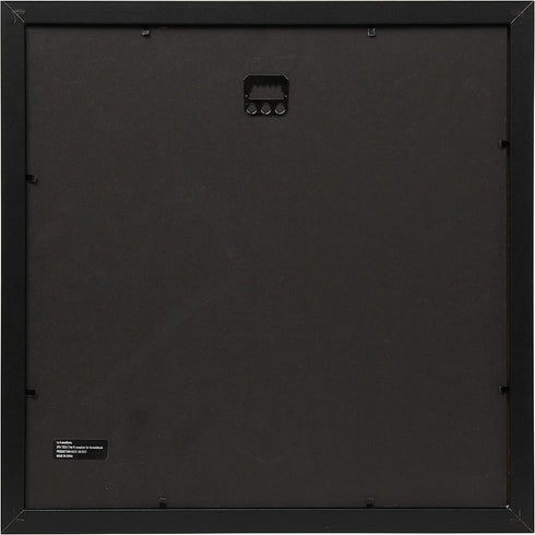 FrameWorks 12x12" mat to 8x8" Classic Wooden Picture Frames Tempered Glass / Black / 2-Pack