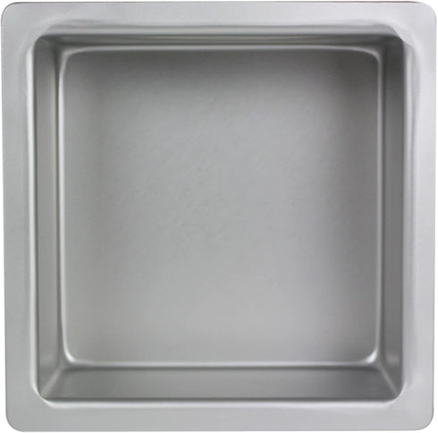 PME Professional Aluminum Baking Pan, Square 8in X 4in, Standard
