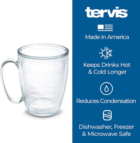 Tervis Made in USA Double Walled Guy Harvey Insulated Tumbler Cup Keeps Drinks Cold & Hot, 16oz Mug, Charts