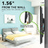 Tilting TV Wall Mount Low Profile for Most 26-55" Flat Screen LED, LCD, Curved TVs, Tilt TV Mount Bracket VESA 400x400mm- Holds Up to 99lbs, Easily Lock and Release to Mount on 12" or 16" Stud