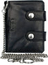 Men's Biker's Wallet Kabana with 18 Inches (45 cm) Long Metal Chain to Hang