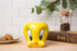 Silver Buffalo Looney Tunes Tweety Face 3D Sculpted Ceramic Mug, 20-Ounces