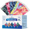 WeCare Disposable Face Mask Individually Wrapped - 50 Pack, Printed Masks - 3 Ply