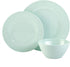 Gibson Home Brist Melamine Dinnerware Set, Service for Four (12pcs), Pastels