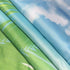 Teal Shower Curtain, Watercolor Teal Turquoise Abstract Shower Curtain Mint Green Marble Bath Curtain Turquoise Shower Curtain Ombre Teal Marble Shower Curtain Set with Hooks, 70*72 Inches