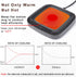 HOWAY Coffee Mug Warmer, 4-Hour Auto Shut Off Coffee Cup Warmer Plate for Desk, Office and Home, 16 Watt Electric Cup Warmer for Tea, Water, Cocoa, Milk